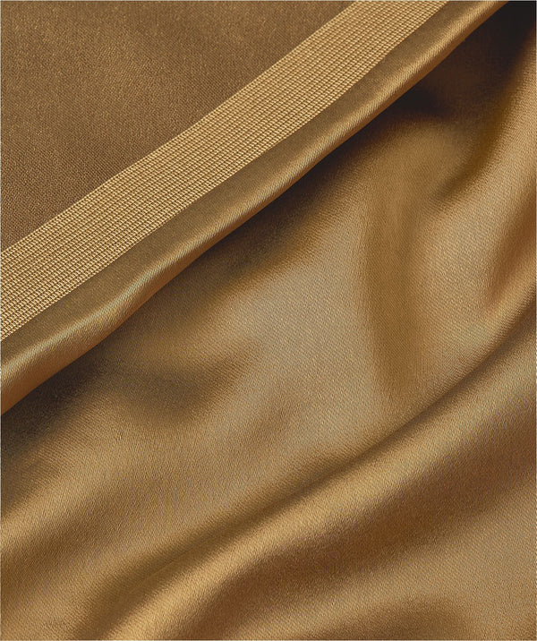 COSETTE High-Waisted Satin Look Maxi Skirt - Khaki JOSH V