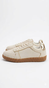Leather Cursive Logo Sneaker Lança Perfume
