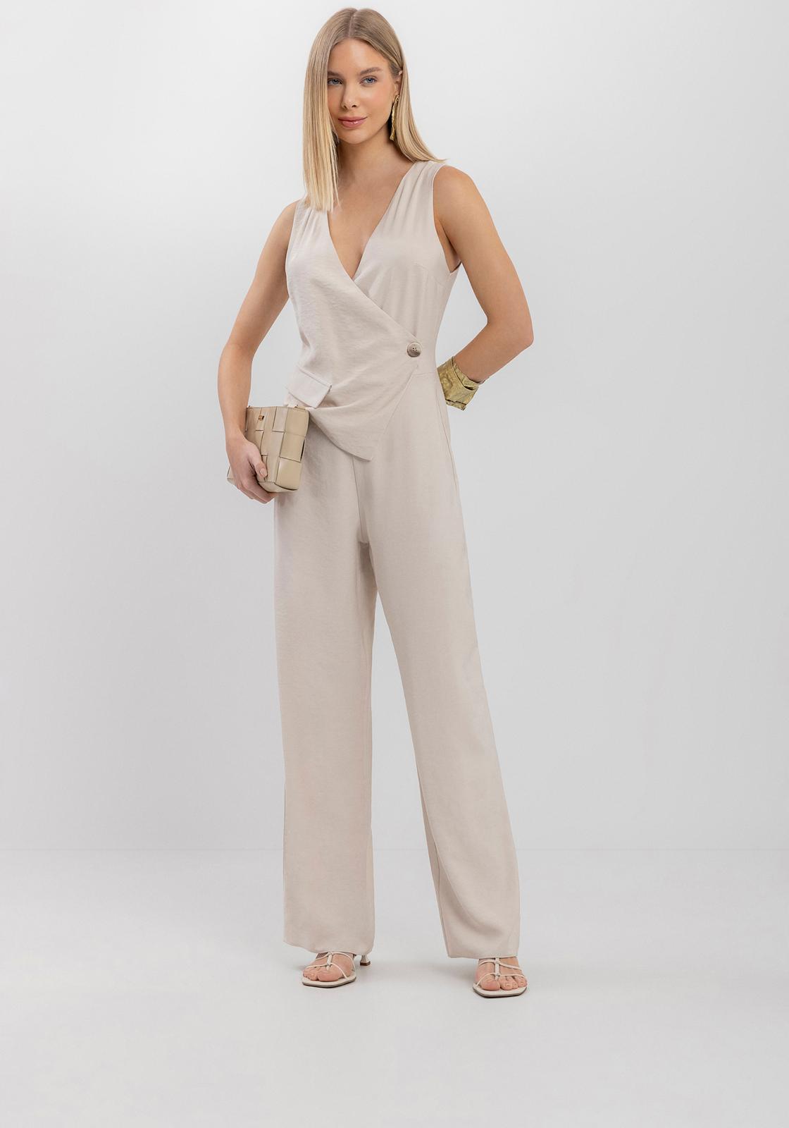 V-Neck Long Jumpsuit LEZ A LEZ