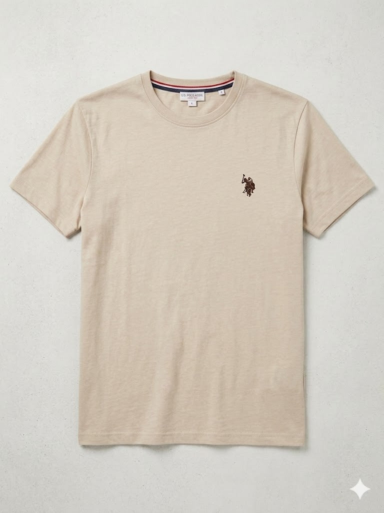 Solid Crew Neck T-Shirt U.S. Polo Assn.