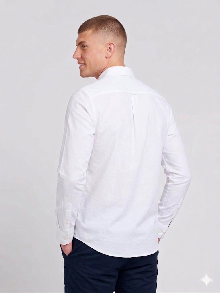 Men's 100% Cotton Peached Oxford Shirt U.S. Polo Assn.