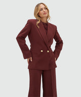 Blazer Oversized Dee - Burgundy JOSH V