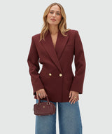 Blazer Oversized Dee - Burgundy JOSH V