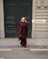 Blazer Oversized Dee - Burgundy JOSH V