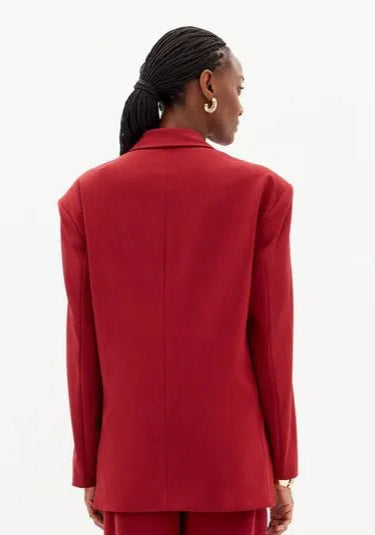 Oversized Blazer with Front Buttons Lança Perfume