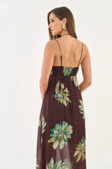 Long Printed Maxi Dress Colcci