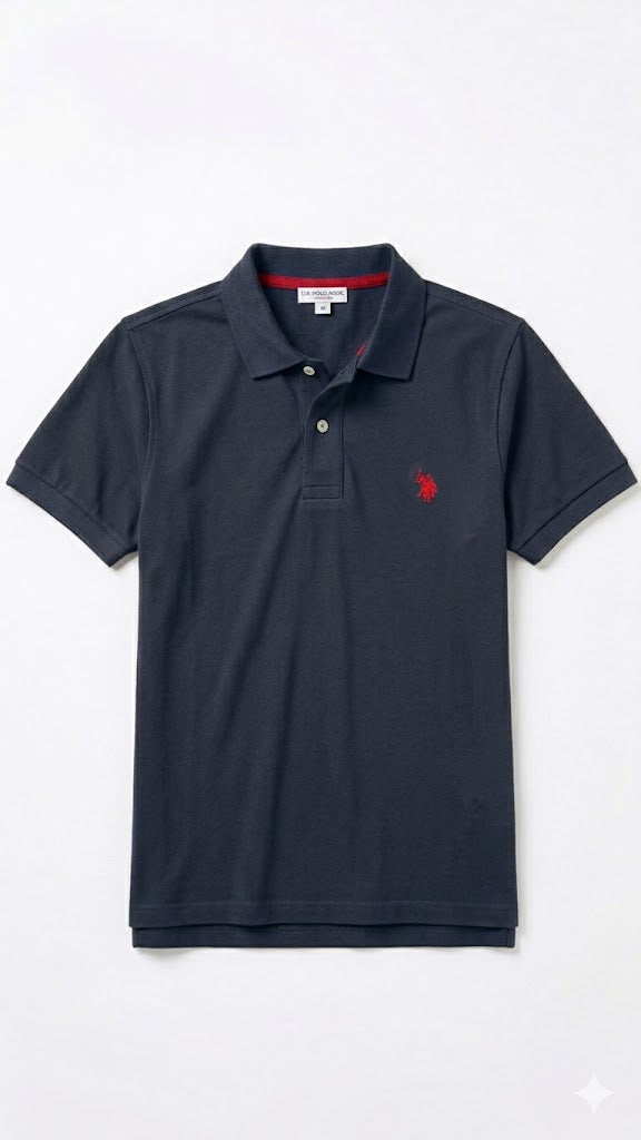 Solid Interlock Polo Shirt U.S. Polo Assn.