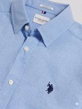 Men's 100% Cotton Peached Oxford Shirt U.S. Polo Assn.