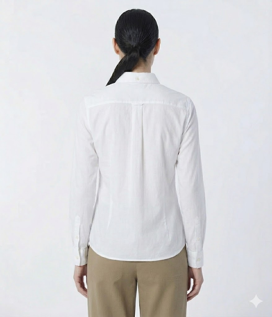 White Long Sleeve Shirt with Logo U.S. Polo Assm.
