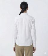 White Long Sleeve Shirt with Logo U.S. Polo Assm.