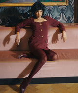 Vestido justo ELY - bordeaux JOSH V