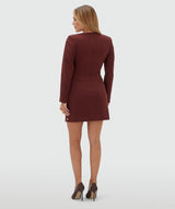 Vestido justo ELY - bordeaux JOSH V