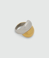 Anel Largo Emmaline - Dourado / Prateado JOSH V