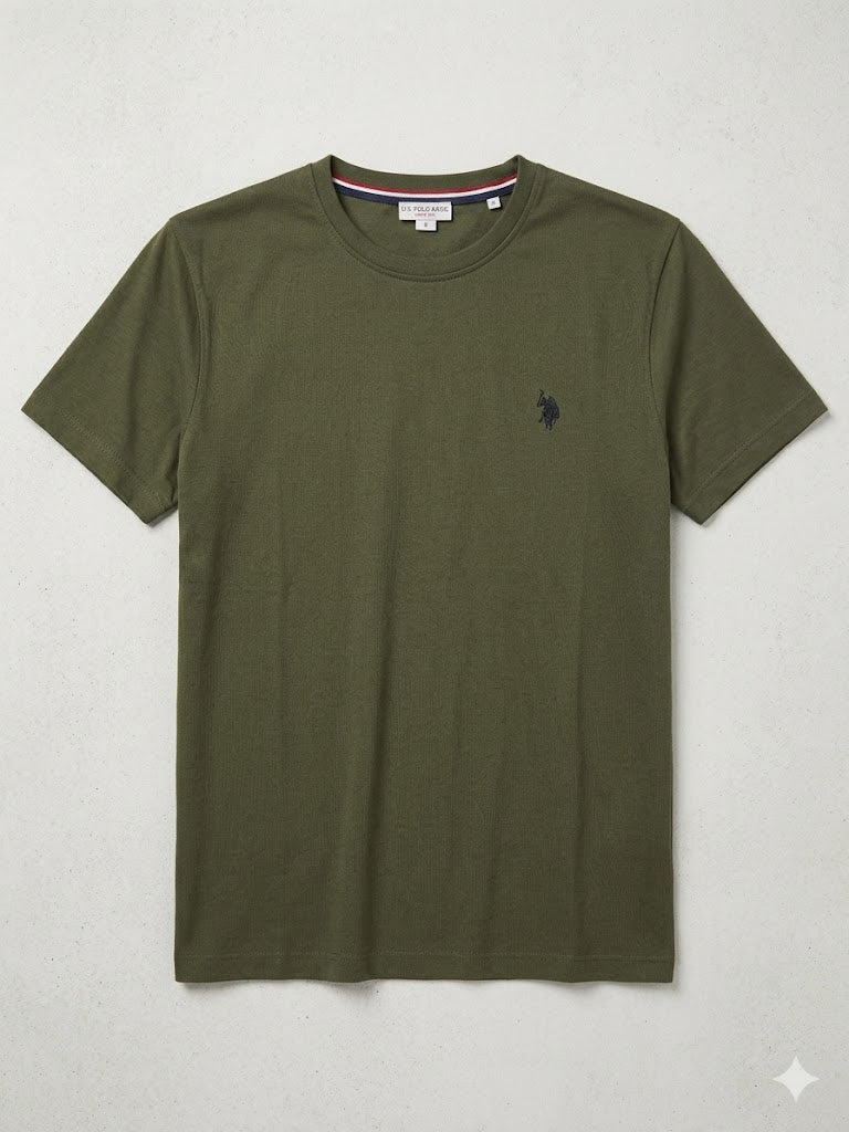 Solid Crew Neck T-Shirt U.S. Polo Assn.