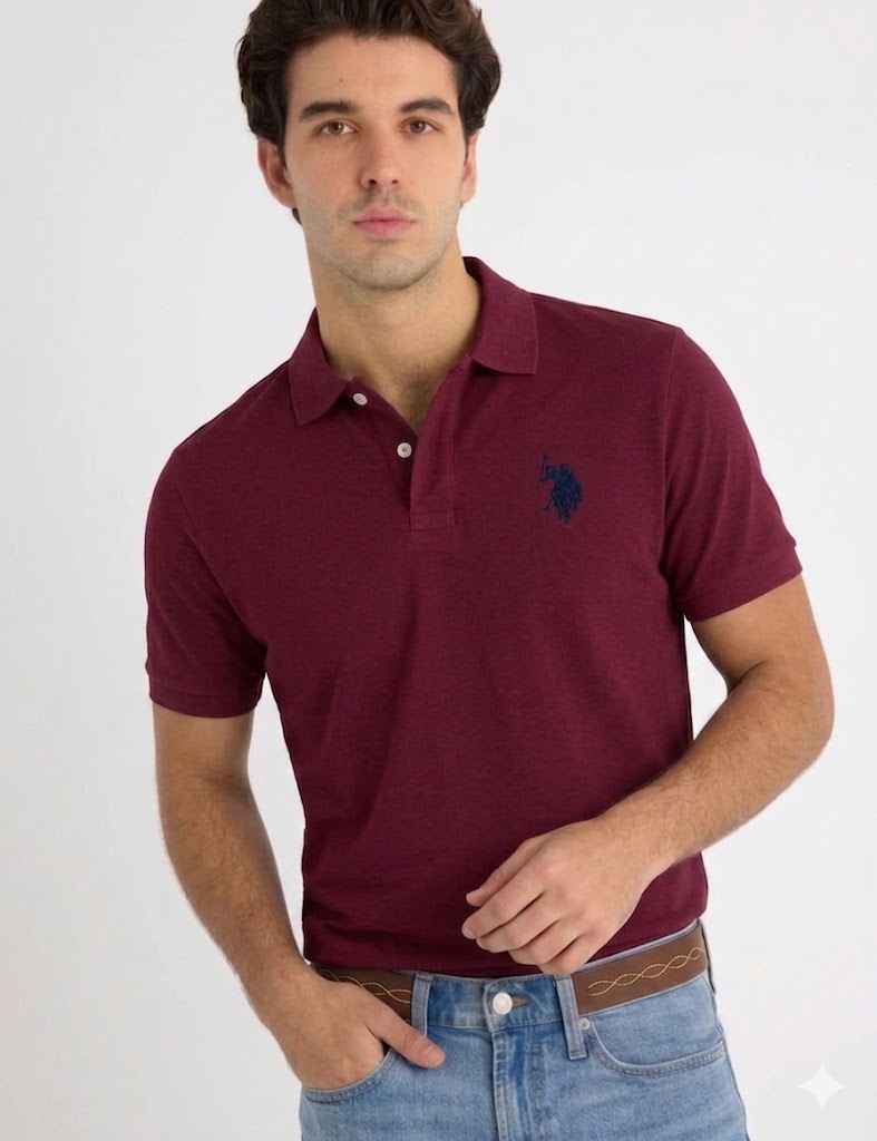 Solid Interlock Polo Shirt U.S. Polo Assn.