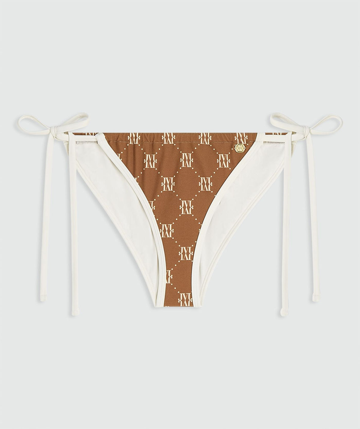 Harlow Mid-Rise Bikini Bottoms - Brown ecru JOSH V