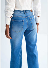 Calça de ganga wide leg Lez a Lez