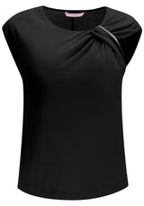 Blusa com detalhe em brilhantes na alça Lez a Lez