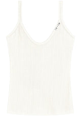 Basic Ribbed Knit Tank Top LEZ A LEZ