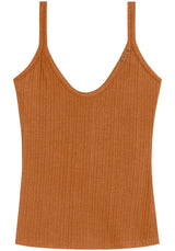 Basic Ribbed Knit Tank Top LEZ A LEZ