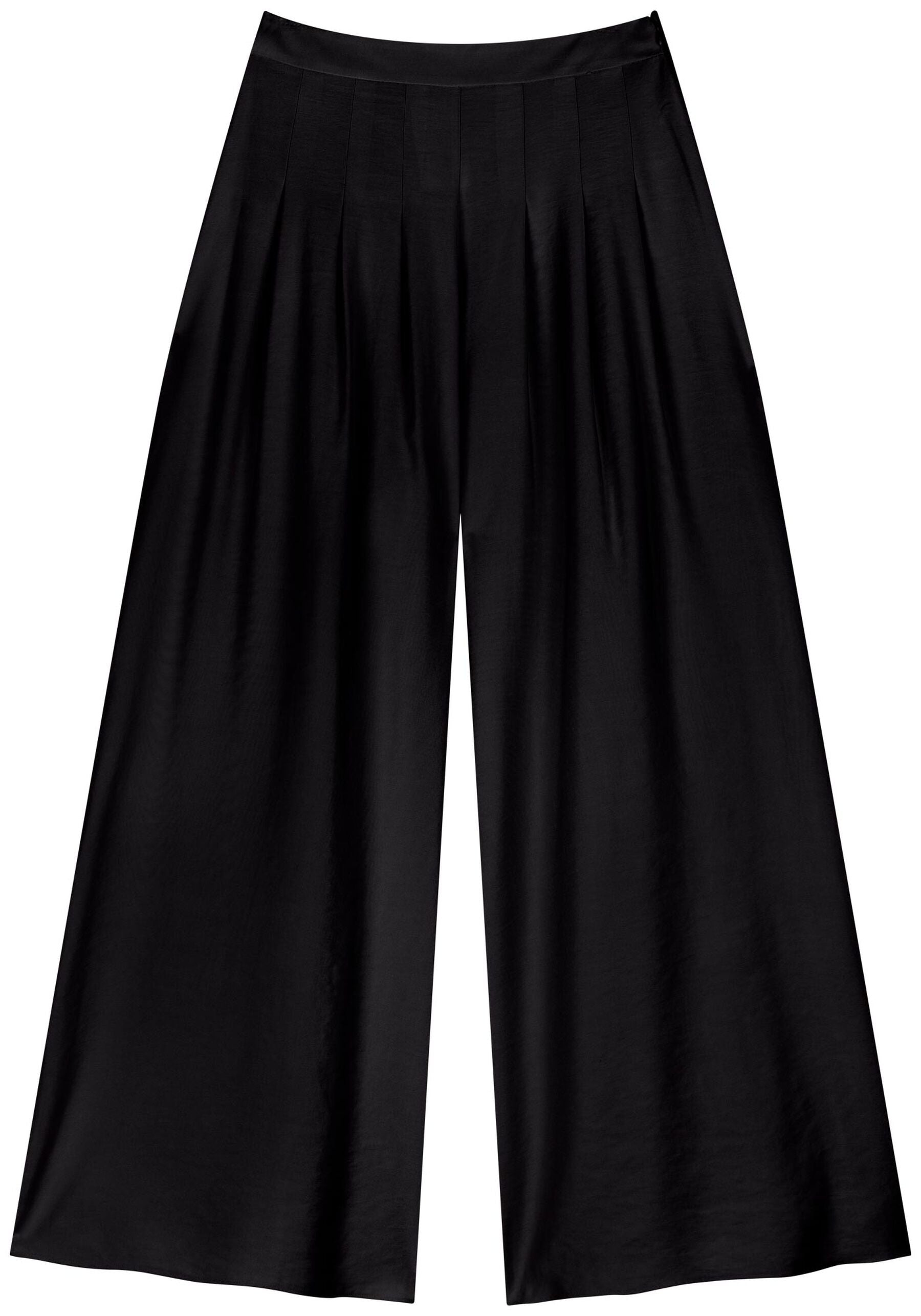 High-Waisted Viscose Wide-Leg Trousers LEZ A LEZ