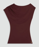 Percy Slim Fit Top - Burgundy JOSH V