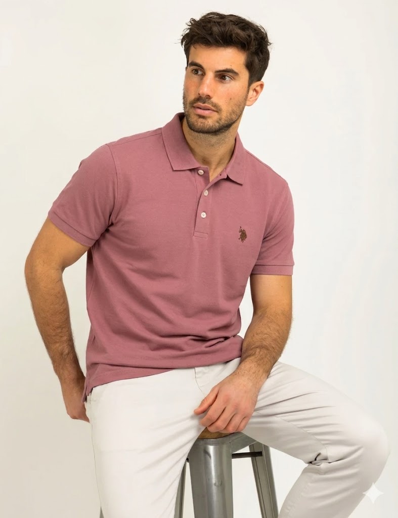 Solid Interlock Polo Shirt U.S. Polo Assn.