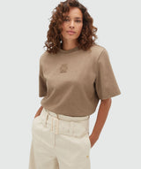 POPPY oversized bodysuit - khaki melange JOSH V