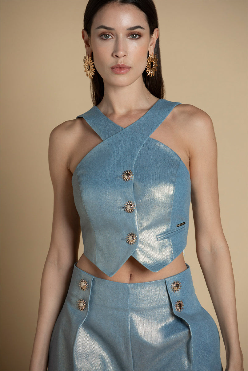 Colete halter Sahoco