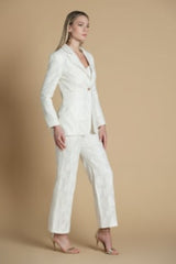 Blazer de renda Sahoco