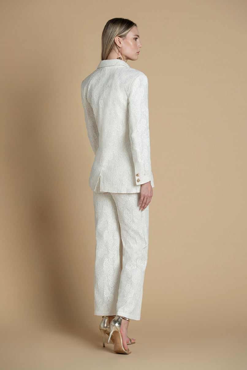 Blazer de renda Sahoco