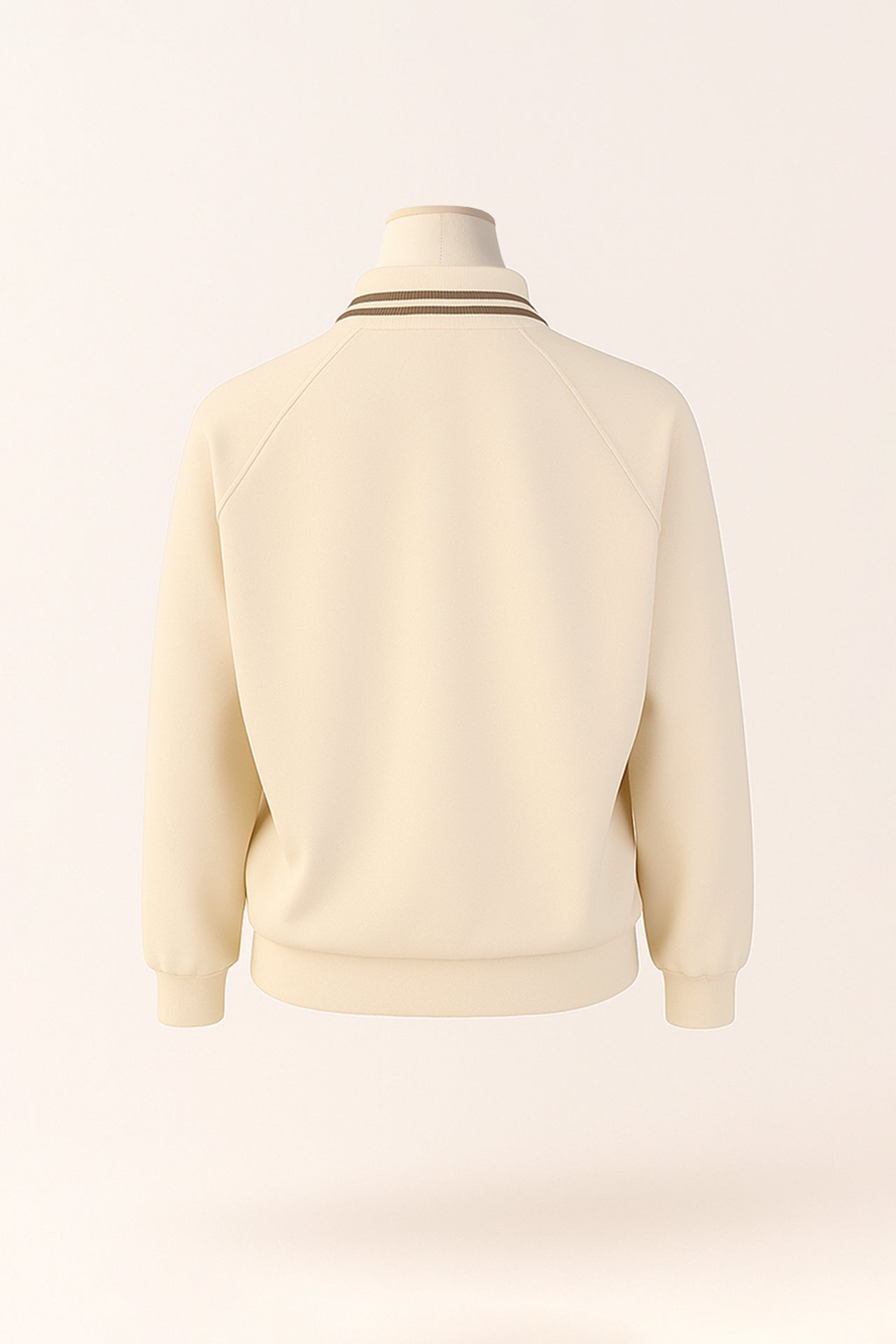 Knit Polo Collar Sweater Sahoco