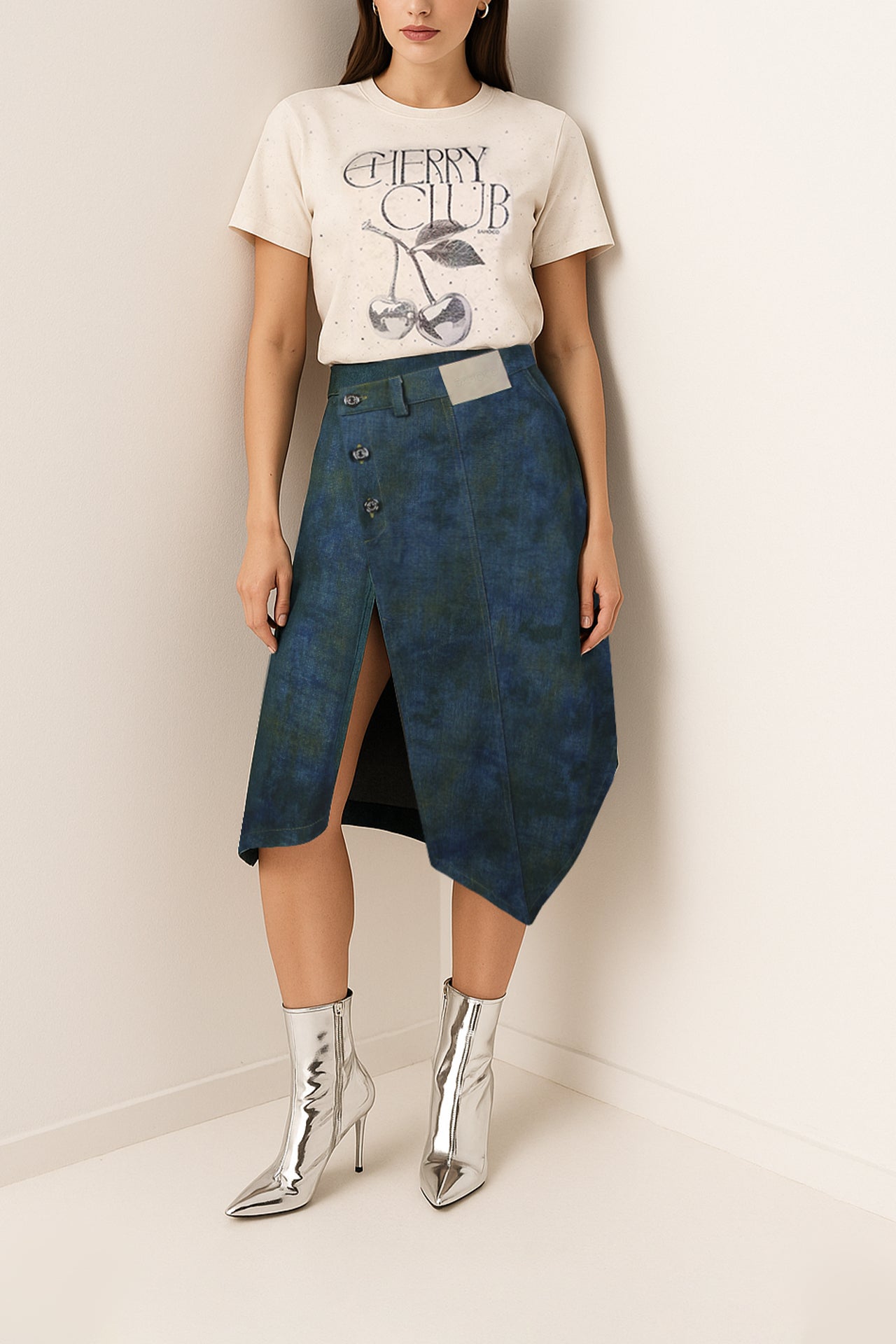 Cherry Club Oversized T-Shirt Sahoco