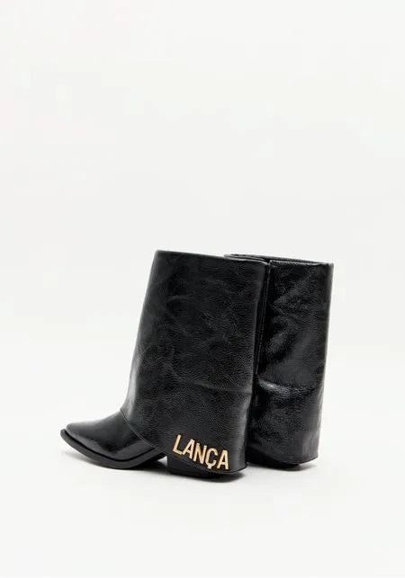 Fold Over Mid-Calf Boots Lança Perfume