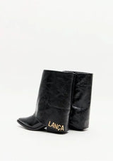 Fold Over Mid-Calf Boots Lança Perfume