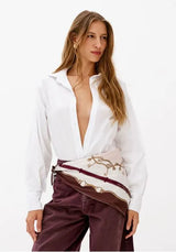 Printed Satin Scarf Lança Perfume