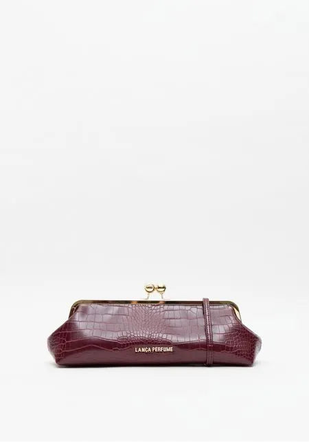 Croco Clutch Bag Lança perfume