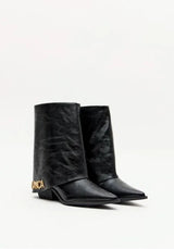 Fold Over Mid-Calf Boots Lança Perfume