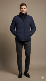 Casaco sólido de peso médio US Polo Assm.