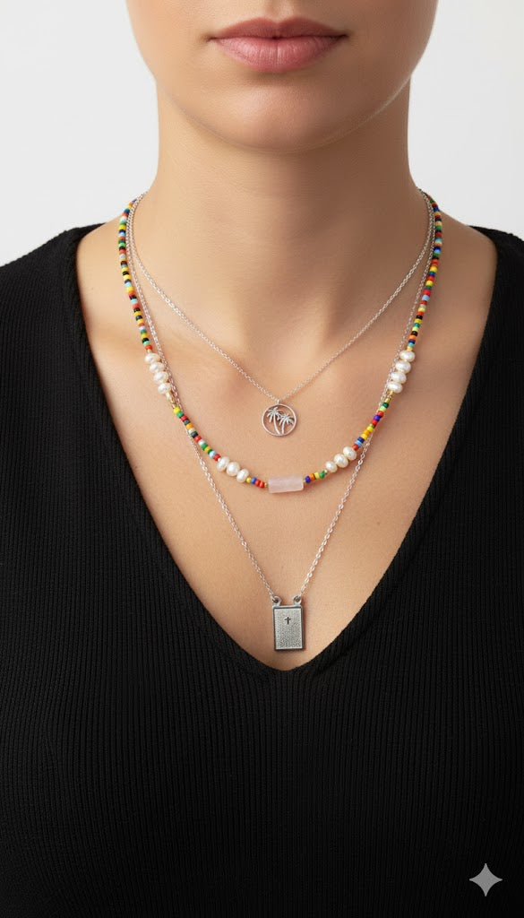 Palm Tree Necklace Jetlag