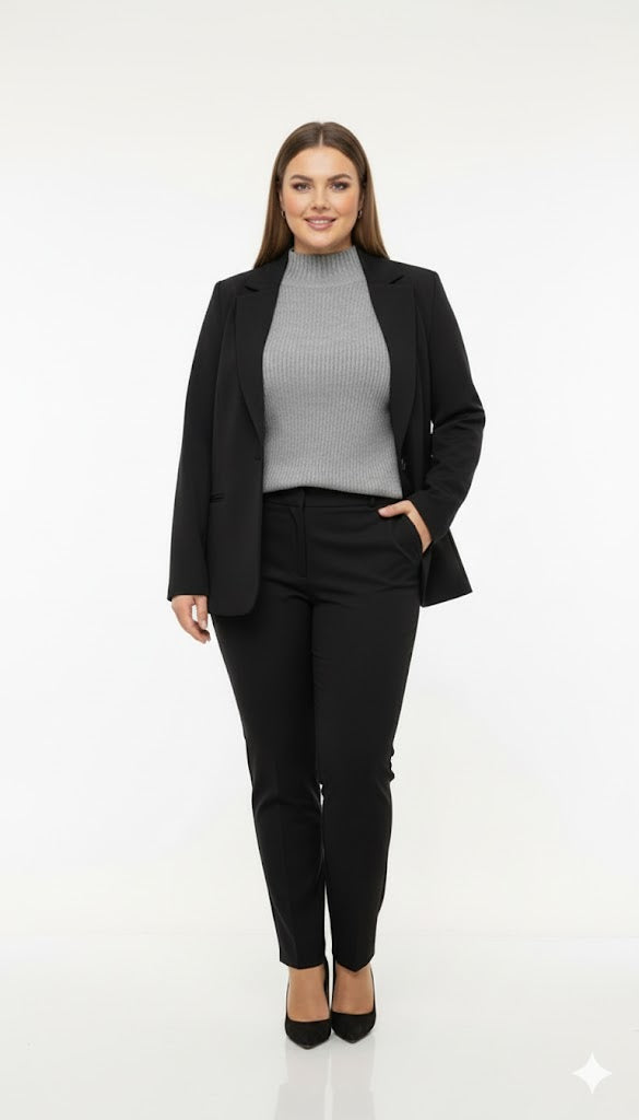 Regular Fit Trousers with Button Closure Sisus