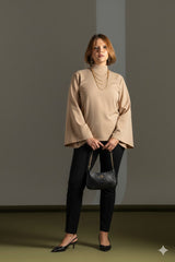 Cord Leggings Elastic Waist & Flattering Fit Quattro Venti