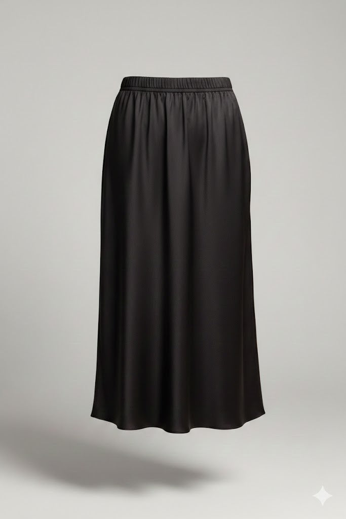 Satin Midi Skirt Quattro Venti