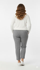 Cropped Checked Trousers Sisus
