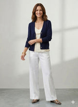 V-Neck Button Cardigan Ferrache