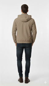 Hooded Bonded Softshell Reversible Jacket U.S. Polo Assn.