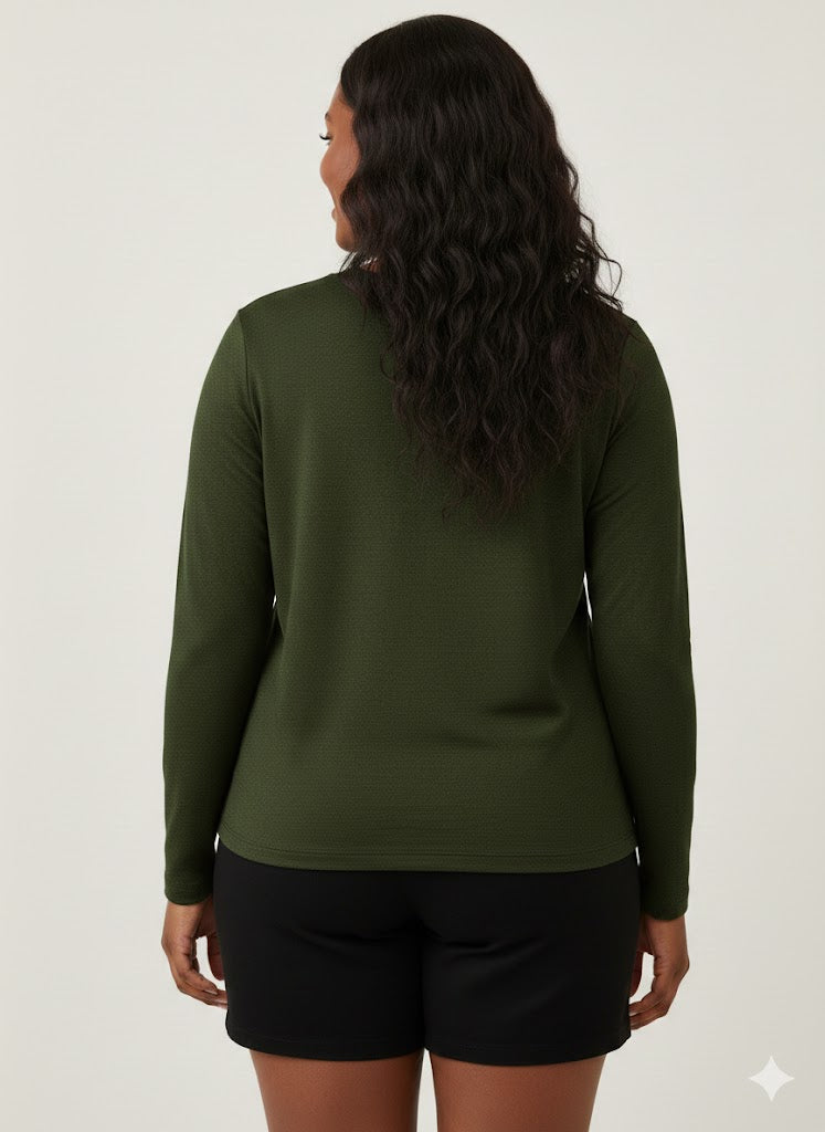 Long Sleeve Crew Neck T-Shirt Quattro Venti