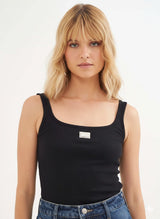 Slim Ribbed Tank Top Colcci