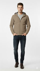 Hooded Bonded Softshell Reversible Jacket U.S. Polo Assn.