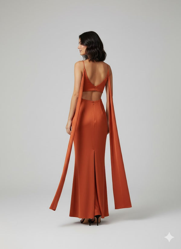 Back-Detail Maxi Dress Carla Ruiz